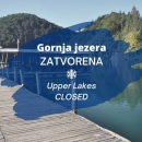 Gornja jezera zatvorena za posjetitelje