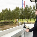 Ispraćaj postrojbe HKV u operaciju KFOR na Kosovu