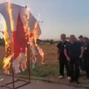 Umjetnost u Vinkovcima – spalili crvenu zvijezdu