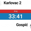 Seniori Gospića pobijedili Karlovčane  