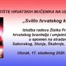 Svitlo hrvatskoga križa - izložba Zlatka Franića