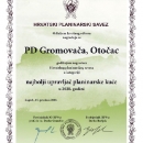 PD Gromovača - najbolji upravljač planinarske kuće