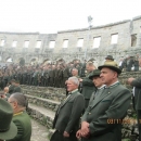 Lovci Ličko-senjske županije srdačno dočekani u pulskoj Areni 