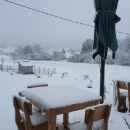 Na Plitvicama pao snijeg 