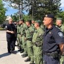 Ministar Božinović obišao operativno mjesto za koordinaciju rada policijskih snaga u Grabovcu