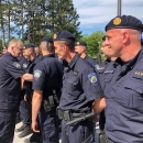 Ministar Božinović obišao operativno mjesto za koordinaciju rada policijskih snaga u Grabovcu