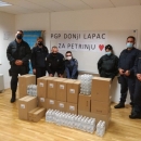 Lički policajci s kolegama na ispomoći odrekli se pakiranih obroka za Petrinju