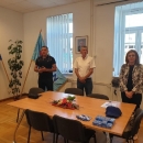 HDZ-ovi kandidati za Sabor Marijan Kustić i Anita Pocrnić Radošević  predstavili se u Udbini i Donjem Lapcu