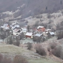 Prve pahulje snijega u Kuterevu i Krasnu