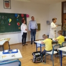 Gradonačelnik Grada Senja Sanjin Rukavina ispratio osnovnoškolce u nove školske pobjede