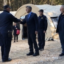Predsjednik Vlade RH i potpredsjednik Vlade RH i ministar unutarnjih poslova obišli policijske službenike na Plješevici