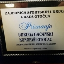 Proglašeni najbolji u sportu grada Otočca u 2019. godini