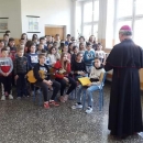 Biskup Križić u kanonskoj vizitaciji u Lešću i Prozoru 