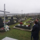 Polaganje vijenaca u prigodi blagdana Svih svetih u Brinju 