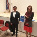 Kandidati HDZ-a za Sabor Marijan Kustić i Anita Pocrnić-Radošević u Korenici predstavili svoj program