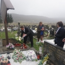 Polaganje vijenaca u prigodi blagdana Svih svetih u Brinju 
