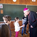 Biskup Križić u kanonskoj vizitaciji u Lešću i Prozoru 