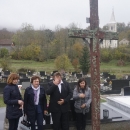Polaganje vijenaca u prigodi blagdana Svih svetih u Brinju 