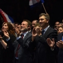 SAM VRH HDZ-a DOŠAO NA SKUP U GOSPIĆ: Govorili su Plenković i Jandroković, Šeks je citirao stihove, Bulić izazvao erupciju dvorane