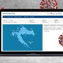 Internetska stranica o koronavirusu u Hrvatskoj