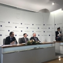 Ministar Oleg Butković potpisao Ugovor o dodjeli bespovratnih sredstava za projekt rekonstrukcije i dogradnje trajektnog pristaništa Žigljen na otoku 