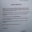 Odluka Stožera civine zaštite Grada Otočca