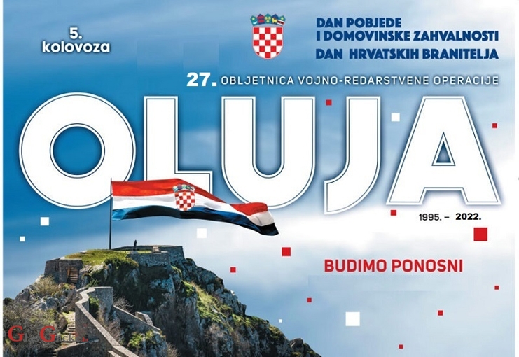 Središnja svečanost obilježavanja 27. obljetnice VRO Oluja u Kninu