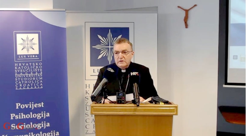 Govor kardinala Bozanića na otvaranju ciklusa "Put suverenosti" na HKS-u