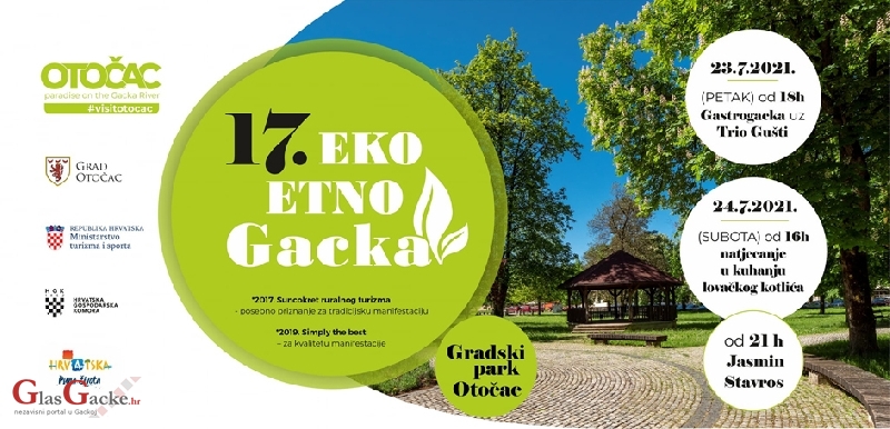 17. Eko etno Gacka - 23. i 24. srpnja