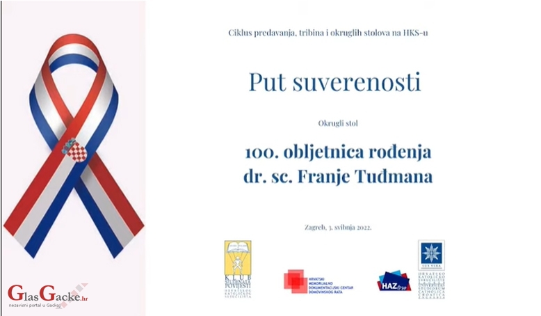 Put suverenosti: 100. obljetnica rođenja dr. sc. Franje Tuđmana