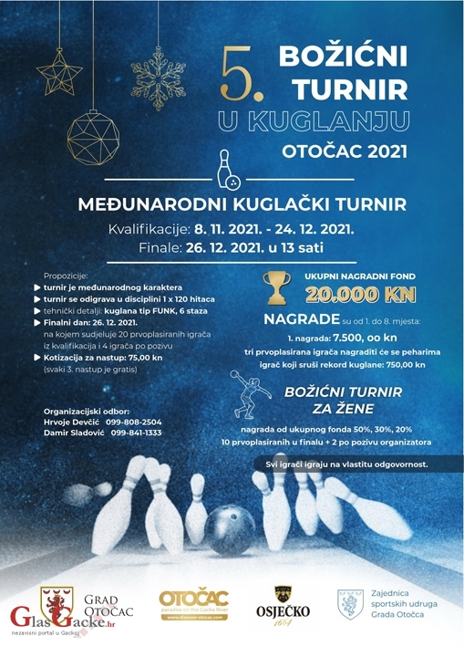 5. Božićni turnir u kuglanju