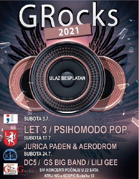 GRocks 2021. otvaraju Let 3 i Psihomodopop 