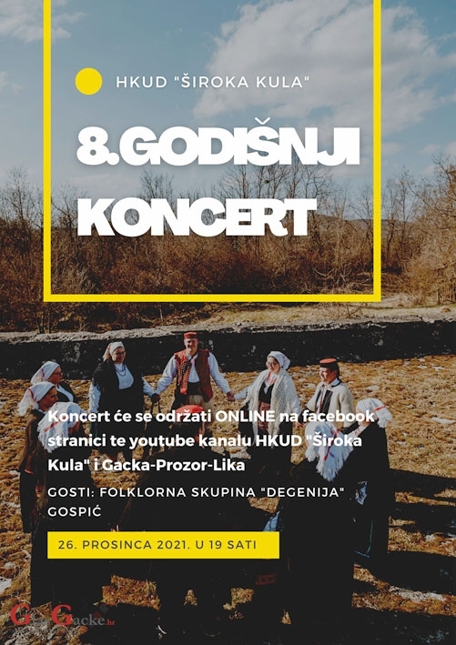 Koncert HKUD-a Široka Kula