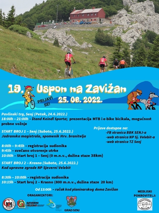 19. Uspon na Zavižan