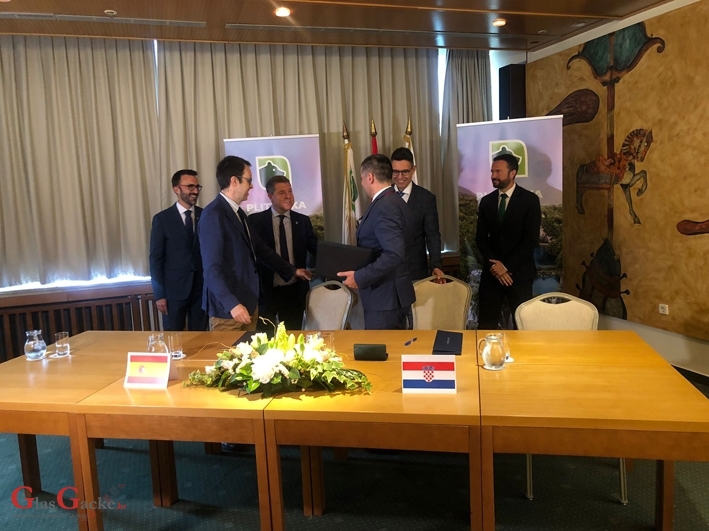 Svečano potpisivanje Sporazuma o suradnji između NP Plitvička jezera i Parque Nacional de las Lagunas de Ruidera iz Španjolske