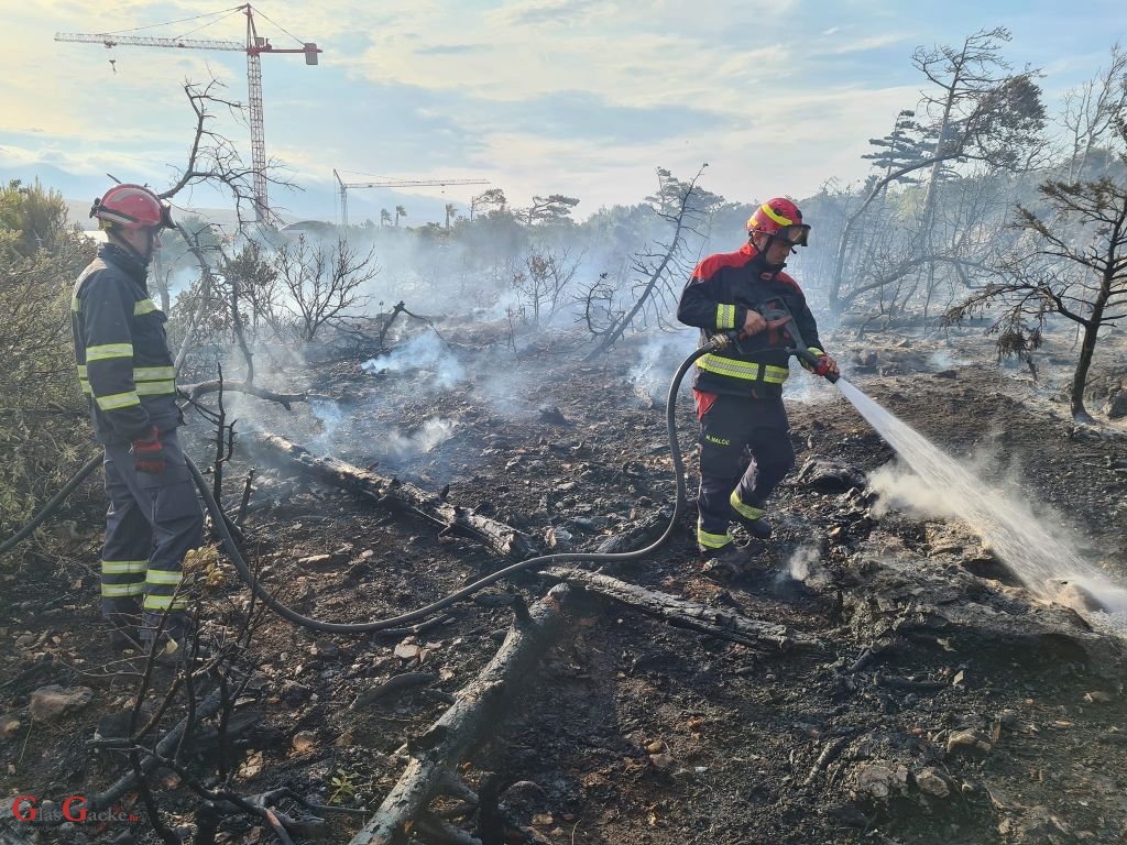 Požar na području Novalje lokaliziran