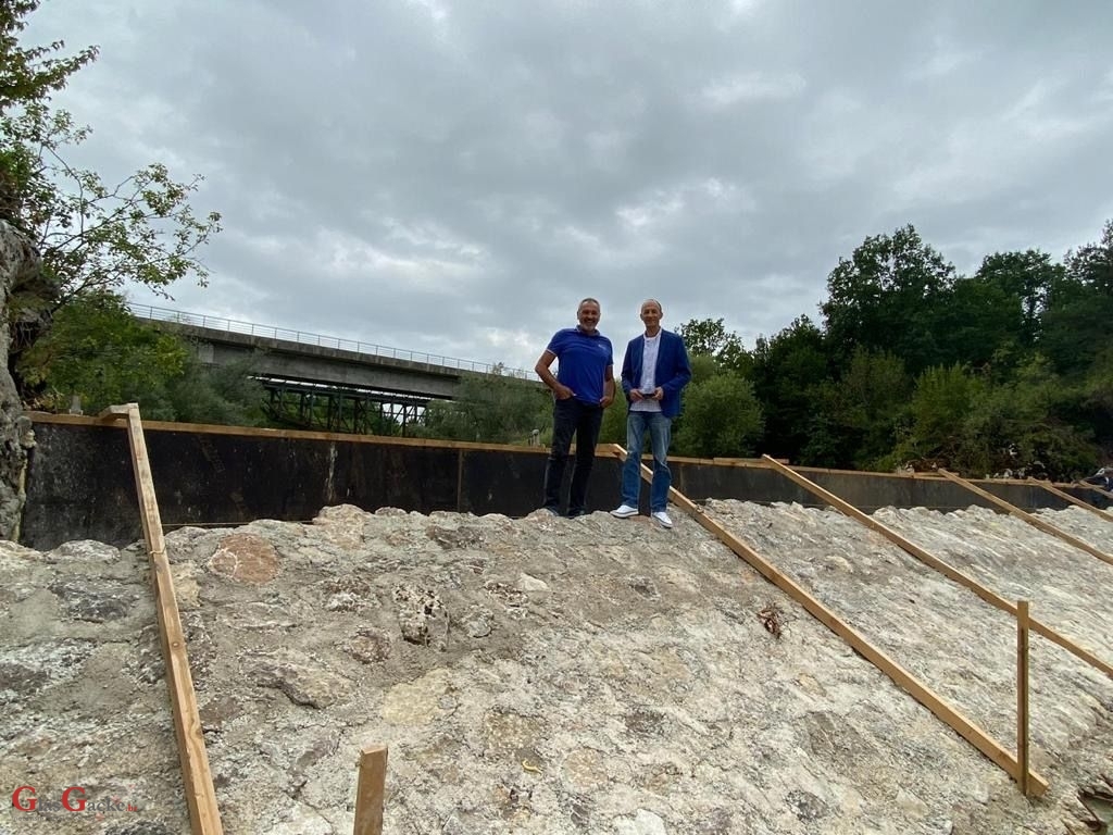 Župan Petry posjetio gradilište obnove mlinice u Bilaju te se zahvalio Hrvatskim vodama na razumijevanju