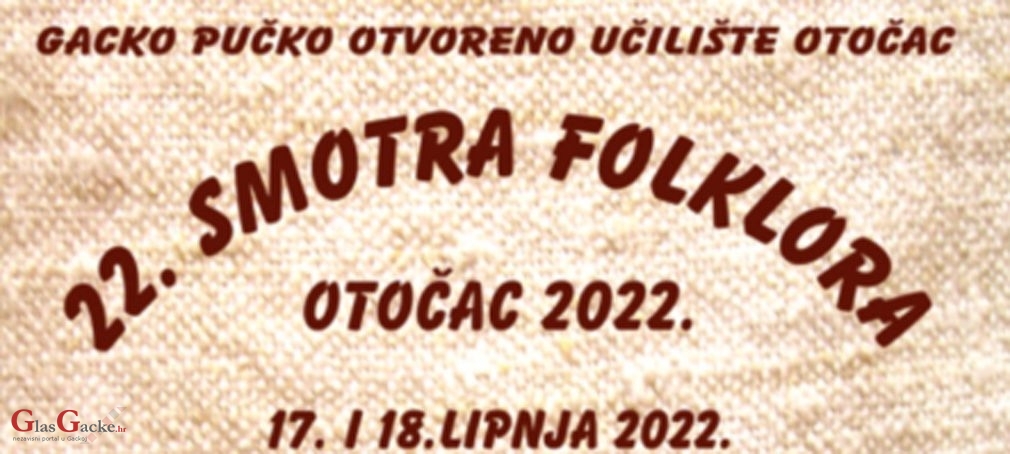 Danas je smotra folklornih društava Danas je smotra folklornih društava