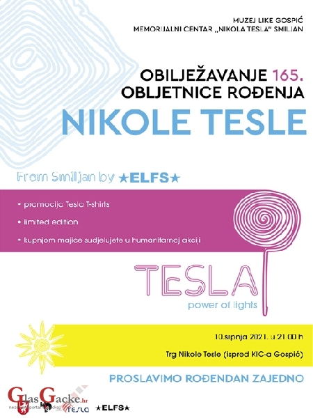 165. obljetnica rođenja Nikole Tesle 165. obljetnica rođenja Nikole Tesle