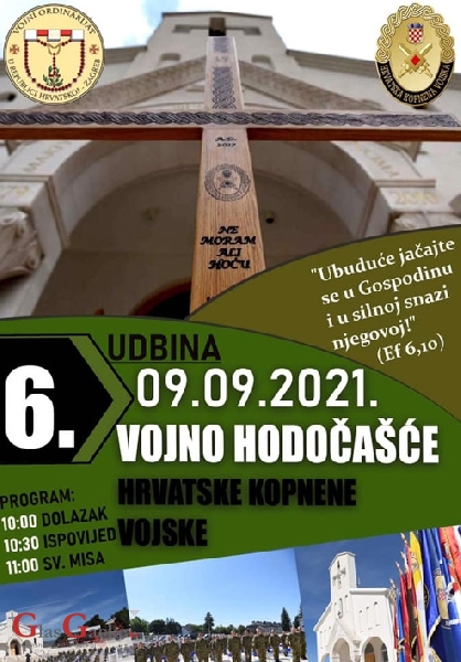 6. Hodočašće Hrvatske kopnene vojske na Udbinu 6. Hodočašće Hrvatske kopnene vojske na Udbinu