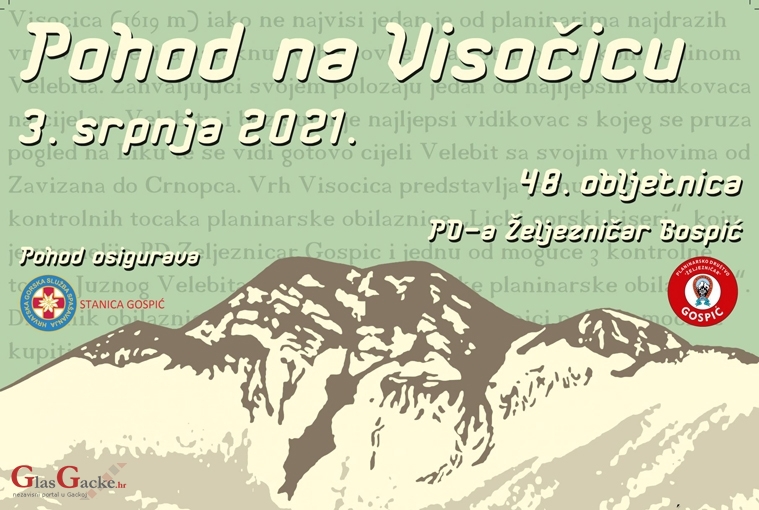 U subotu pohod na Visočicu U subotu pohod na Visočicu