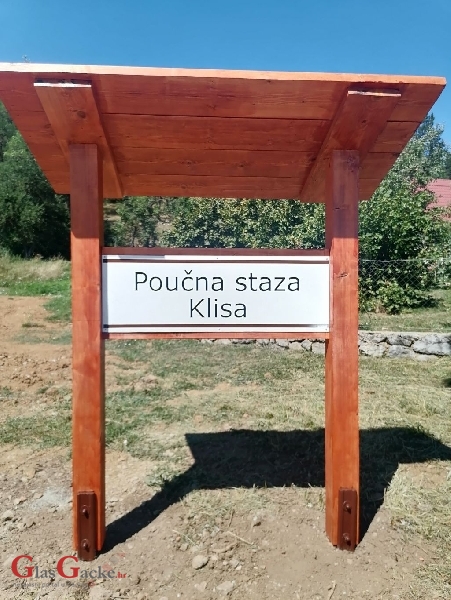 Nova atraktivna šetnica u Perušiću Nova atraktivna šetnica u Perušiću