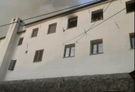 Izgorjelo stambeno krilo samostana u Karlobagu Izgorjelo stambeno krilo samostana u Karlobagu