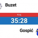 Rukometaši Gospića izgubili od Buzećana
