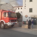 Izgorjelo stambeno krilo samostana u Karlobagu