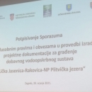 Potpisan ugovor za izgradnju vodoopskrbnog sustava LIČKA JASENICA-RAKOVICA- NP PLITVIČKA JEZERA
