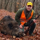 Boris Kovačić odstrijelio vepra kapitalca u Božićnom lovu s gostima 