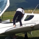 Na otočki aerodrom prisilno prizemljen avion zbog olujnog juga 