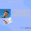 Prvo izdavanje osobne iskaznice za djecu do 18 godina starosti besplatno 
