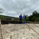 Župan Petry posjetio gradilište obnove mlinice u Bilaju te se zahvalio Hrvatskim vodama na razumijevanju